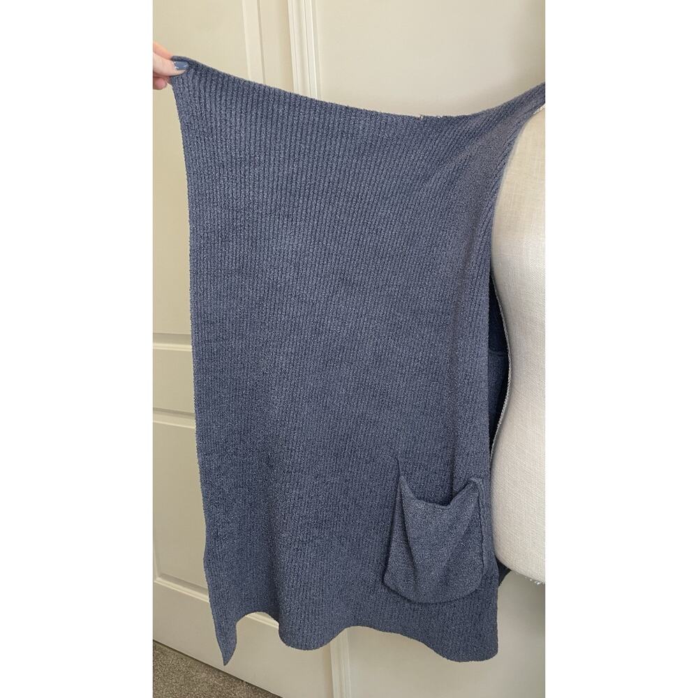 Barefoot Dreams Petite CozyChic Lite Ribbed Island Wrap Cardigan A670477 3X - Picture 4 of 9